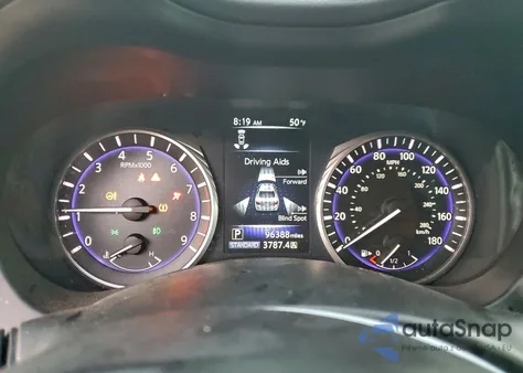 2017 Infiniti Q50 Red Sport 400 z USA, uszkodzony, nr VIN JN1FV7AP5HM851282